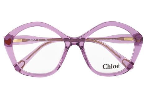 CHLOÉ Kinderbril CC0011O 002 Violet helder 2023 .